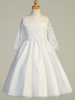 SP172 White Communion Dress (6-12 years)