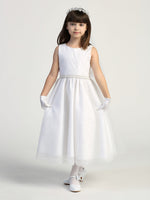 LAST CHANCE SP181 White Communion Dress (7 & 10 years only)