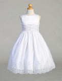 SP184 White Communion Dress (6-12 years & plus sizes)