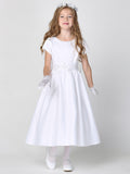 SP185 White Communion Dress (6-12 years and plus sizes)