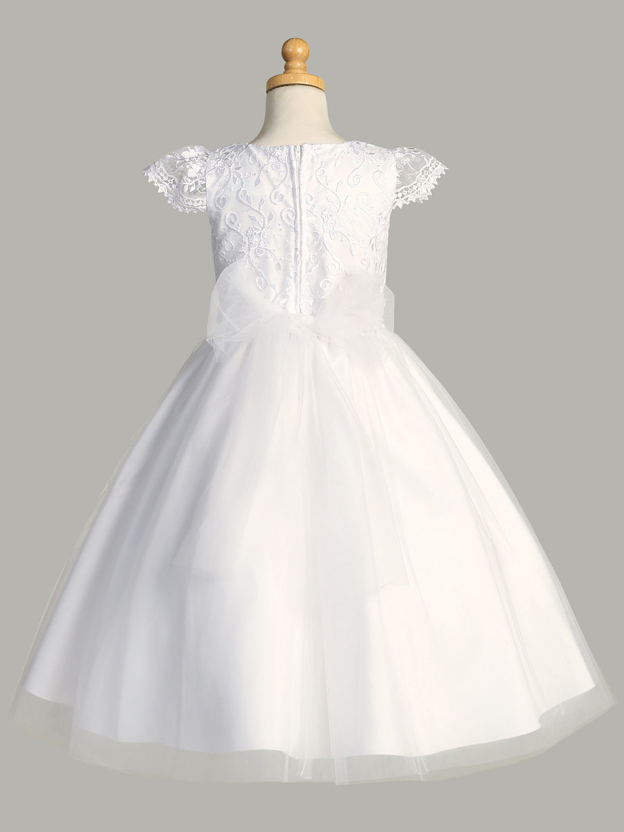 SP189 White Communion Dress (6-12 YEARS) – Leanaí Athlone