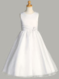 SP199 White Communion Dress (6-12 years and plus sizes)