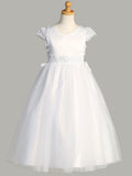 SP715 White Communion Dress (6-12 years)