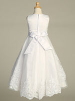 SP721 White Communion Dress (6-12 years and plus sizes)