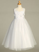 SP723 White Communion Dress (6-14 years)