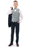 TEO Bottle Green 3 Piece Slim Fit Boys Suit (6-14 years, slim, regular & plus sizes)