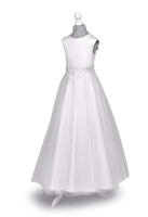 TOSIA BZ-140 White Communion Dress