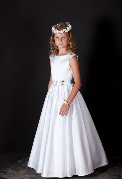 LAST CHANCE ANNA BZ-094 White Communion Dress