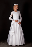 ANNA BZ-027 White Communion Dress