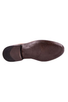 B15 Brown Leather Boys Formal Shoes (sizes 30-40)