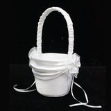 M4619 Flower Girl Basket (available in white and ivory)