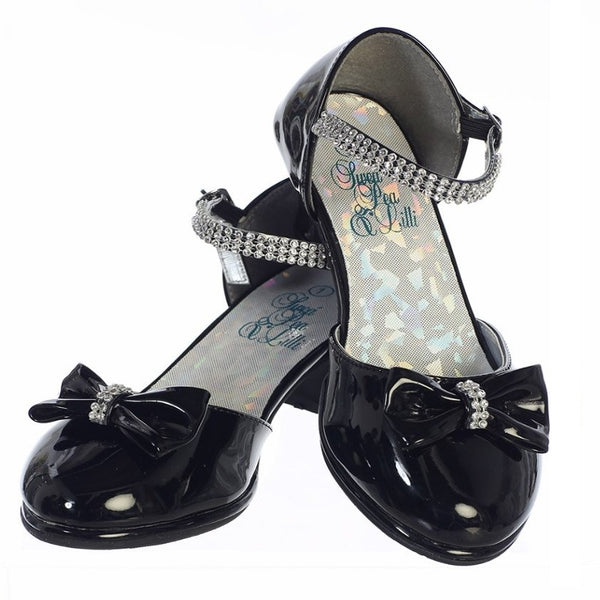 SALE BELLA Black Patent Dress Shoes with 2