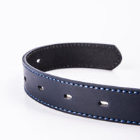 G1 Boys Navy Leather Belt