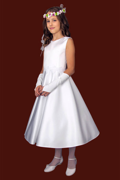 KRS169 White Communion Dress