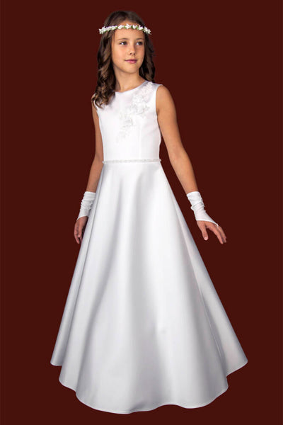 KRS170 White Communion Dress