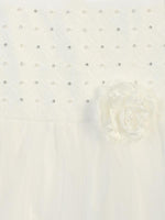 BL306 Ivory Lace & Tulle Dress with Rhinestones & Pearls (5 years to 20X)