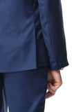 DIEGO Indigo Blue Slim Fit 2 Piece Boys Suit (6-14 years)