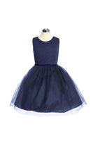 KD528+ Navy Stretch Lace Dress (plus sizes 14.5-20.5)