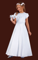 KRE213 White Communion Dress