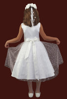 KRE230 White Communion Dress