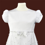 KRE231 White Communion Dress