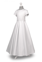 LAST CHANCE ELZA BZ-090 White Communion Dress