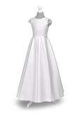 ELZA BZ-141 White Communion Dress