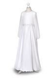 EMMA BZ-118 White Communion Dress