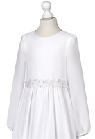 EMMA BZ-118 White Communion Dress