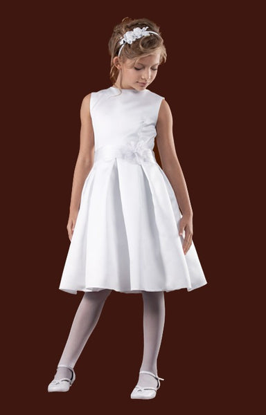KRS121 White Communion Dress