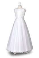 LAURA BZ-051 White Communion Dress
