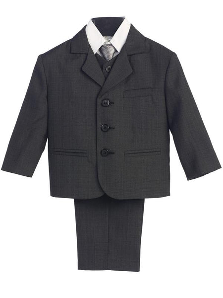 SALE Dark Grey 2 Piece Lito Suit #3710 (3 & 4 years)