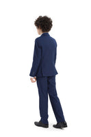 LORENZO 3 Piece Indigo Blue Slim Fit Boys Suit (6-14 years)