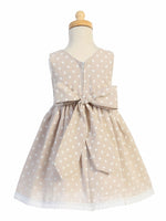 M760 Cotton Chambray Polka Dot Dress (6 months to 7 years)