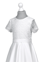 MARTA BZ-134 White Communion Dress
