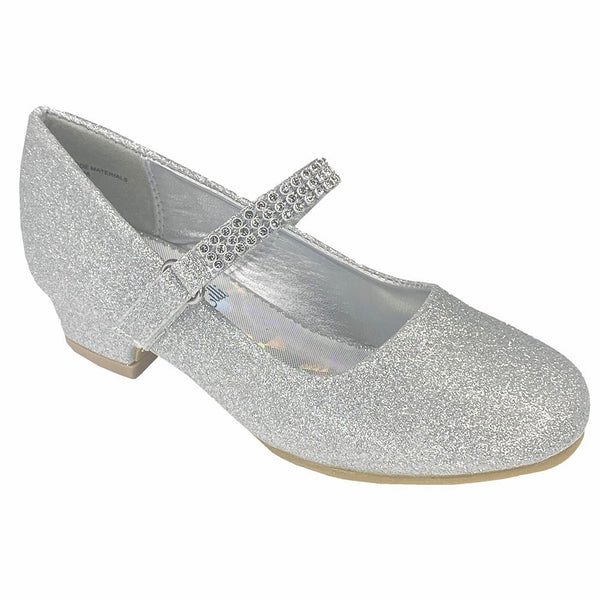 silver dress shoes size 12 Stefanie Shoes