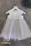 NANCY White Baby Dress (0-18m)