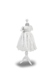 JASMINA White Baby Dress (0-18m)