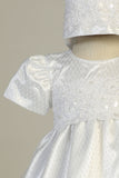 SALE RUBY White Diamond Mesh Christening Gown (12-18m only)