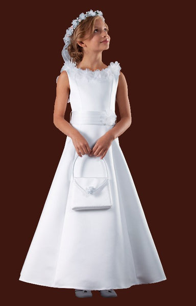 KRS127 White Communion Dress
