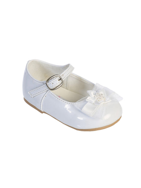 TKS31 Baby/Toddler White Shoes (sizes 1-8)