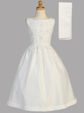 LAST CHANCE SP917 White Communion Dress (12X only)