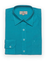 SALE Boys Turquoise Formal Shirt (9/10 years ONLY)