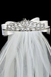 VEIL035 Princess Crown Veil