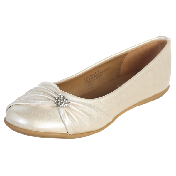 Ivory flat pumps online